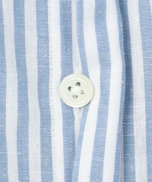 J.PRESS / ジェイプレス シャツ・ブラウス | 【洗える・接触冷感・吸水速乾】麻STRIPE バンドカラー シャツ ブラウス | 詳細13