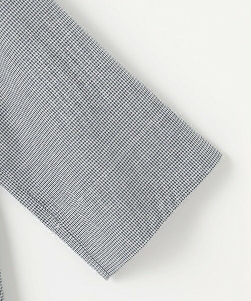 J.PRESS / ジェイプレス シャツ・ブラウス | 【洗える】リネンminiチェック フロントピンタック シャツ | 詳細5