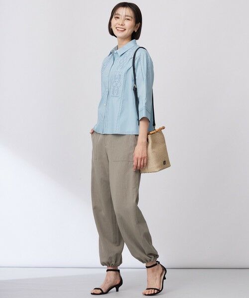 J.PRESS / ジェイプレス シャツ・ブラウス | 【洗える】セルロースライト刺繍 シャツ ブラウス | 詳細18