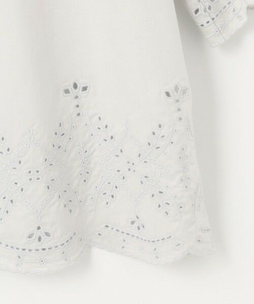 J.PRESS / ジェイプレス シャツ・ブラウス | 【洗える】セルロースライト刺繍 ピンタック ブラウス | 詳細9