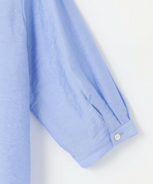 J.PRESS / ジェイプレス シャツ・ブラウス | 【WEB限定カラーあり・洗える】Sheer Vis リネン バンドカラー ブラウス | 詳細12