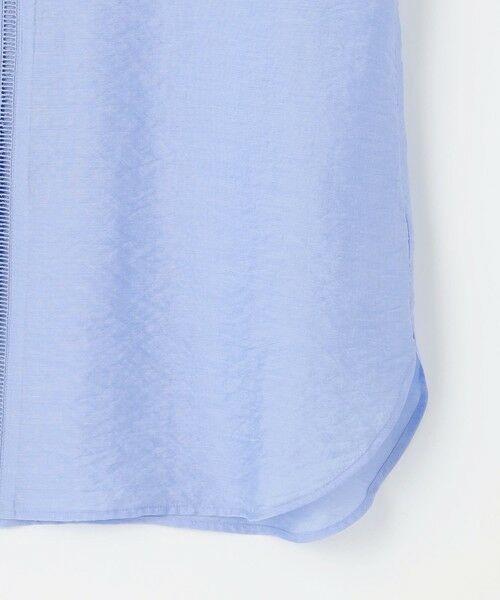 J.PRESS / ジェイプレス シャツ・ブラウス | 【WEB限定カラーあり・洗える】Sheer Vis リネン バンドカラー ブラウス | 詳細13