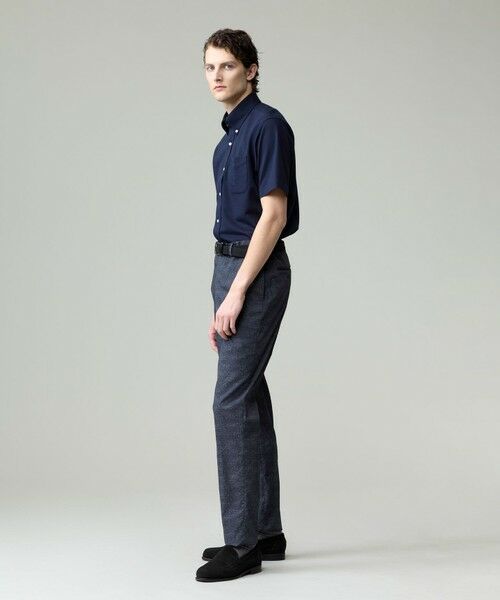 J.PRESS / ジェイプレス シャツ・ブラウス | 酷暑の清潔感もこれ一枚で【吸水速乾 / 抗菌防臭 / 防シワ】【J.PRESS OXFORD JERSEY】カノコインレイ半袖 シャツ / B.D. | 詳細2