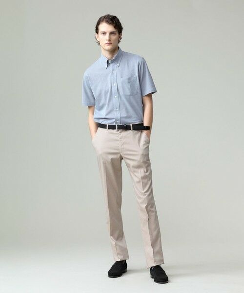 J.PRESS / ジェイプレス シャツ・ブラウス | 酷暑の清潔感もこれ一枚で【吸水速乾 / 抗菌防臭 / 防シワ】【J.PRESS OXFORD JERSEY】カノコインレイ半袖 シャツ / B.D. | 詳細6