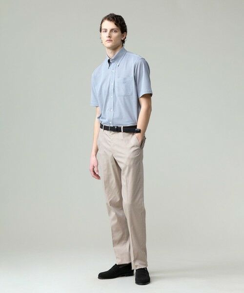 J.PRESS / ジェイプレス シャツ・ブラウス | 酷暑の清潔感もこれ一枚で【吸水速乾 / 抗菌防臭 / 防シワ】【J.PRESS OXFORD JERSEY】カノコインレイ半袖 シャツ / B.D. | 詳細8