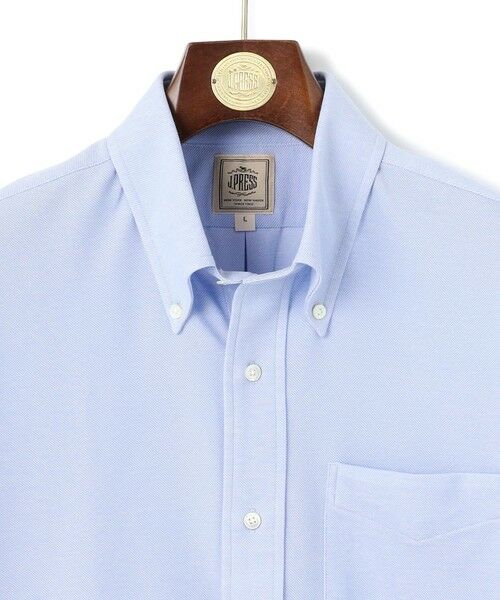 J.PRESS / ジェイプレス シャツ・ブラウス | 酷暑の清潔感もこれ一枚で【吸水速乾 / 抗菌防臭 / 防シワ】【J.PRESS OXFORD JERSEY】カノコインレイ半袖 シャツ / B.D. | 詳細14