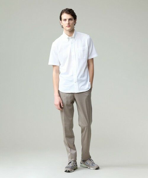 J.PRESS / ジェイプレス シャツ・ブラウス | 酷暑の清潔感もこれ一枚で【吸水速乾 / 抗菌防臭 / 防シワ】【J.PRESS OXFORD JERSEY】カノコインレイ半袖 シャツ / B.D. | 詳細21