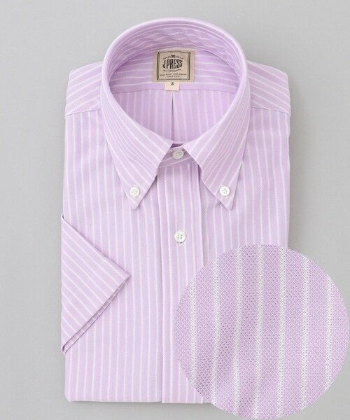 吸水速乾 / 抗菌防臭 / 防シワ】【J.PRESS OXFORD JERSEY