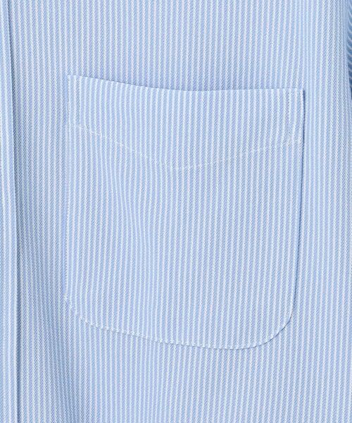 J.PRESS / ジェイプレス シャツ・ブラウス | 酷暑の清潔感もこれ一枚で【吸水速乾 / 抗菌防臭 / 防シワ】【J.PRESS OXFORD JERSEY】カノコインレイマイクロストライプ 半袖シャツ / B.D. | 詳細14