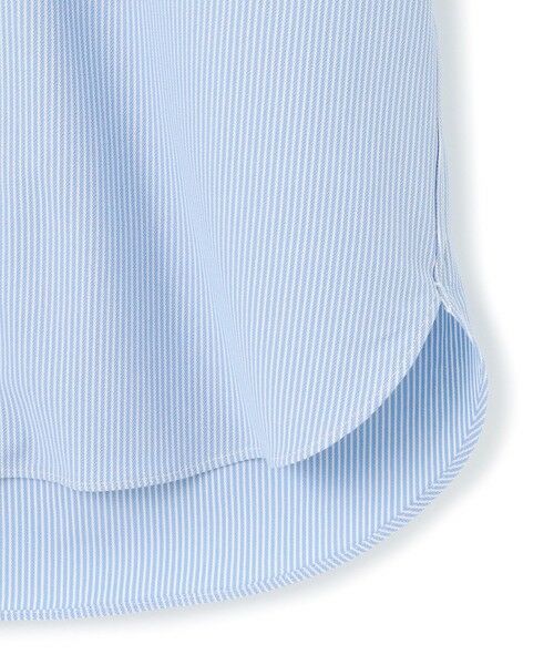 J.PRESS / ジェイプレス シャツ・ブラウス | 酷暑の清潔感もこれ一枚で【吸水速乾 / 抗菌防臭 / 防シワ】【J.PRESS OXFORD JERSEY】カノコインレイマイクロストライプ 半袖シャツ / B.D. | 詳細15