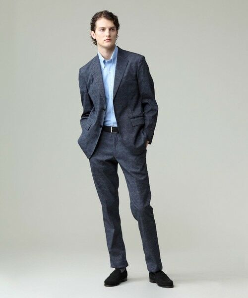 J.PRESS / ジェイプレス シャツ・ブラウス | 酷暑の清潔感もこれ一枚で【吸水速乾 / 抗菌防臭 / 防シワ】【J.PRESS OXFORD JERSEY】カノコインレイマイクロストライプ 半袖シャツ / B.D. | 詳細8