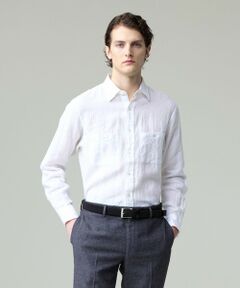 J.PRESS / ジェイプレス シャツ・ブラウス | 【洗える】リネントロピカル シャツ / レギュラー