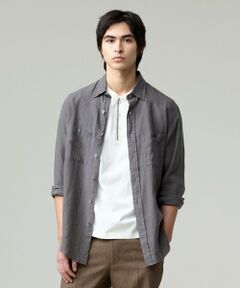 J.PRESS / ジェイプレス シャツ・ブラウス | 【洗える】リネントロピカル シャツ / レギュラー