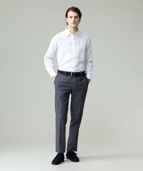 J.PRESS / ジェイプレス シャツ・ブラウス | 【洗える】リネントロピカル シャツ / レギュラー | 詳細2