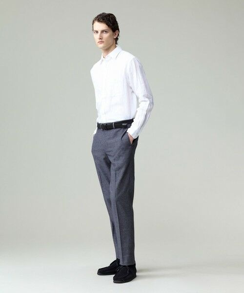 J.PRESS / ジェイプレス シャツ・ブラウス | 【洗える】リネントロピカル シャツ / レギュラー | 詳細3