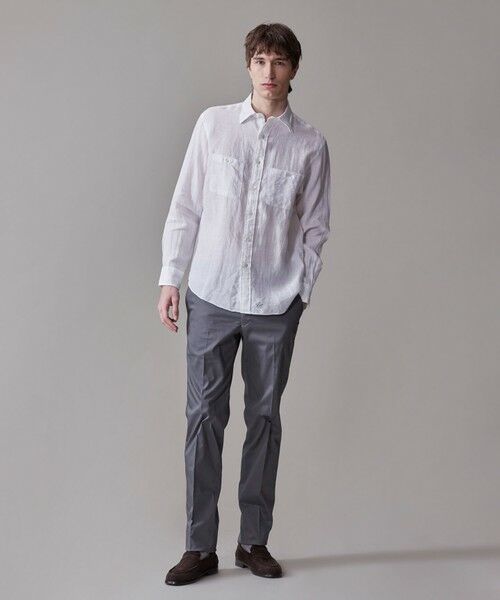 J.PRESS / ジェイプレス シャツ・ブラウス | 【洗える】リネントロピカル シャツ / レギュラー | 詳細5