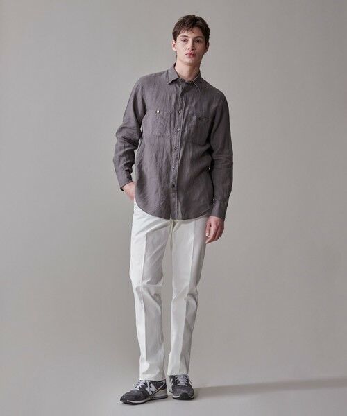 J.PRESS / ジェイプレス シャツ・ブラウス | 【洗える】リネントロピカル シャツ / レギュラー | 詳細11