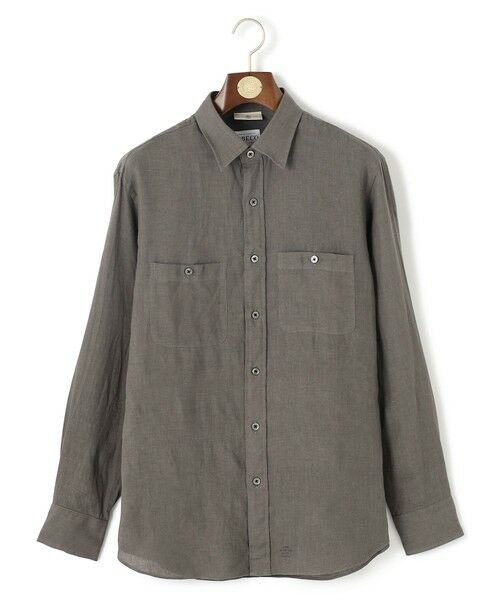 J.PRESS / ジェイプレス シャツ・ブラウス | 【洗える】リネントロピカル シャツ / レギュラー | 詳細14