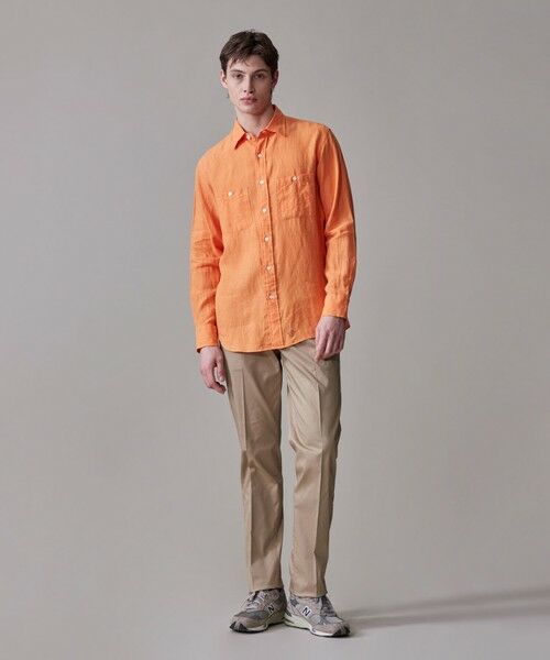 J.PRESS / ジェイプレス シャツ・ブラウス | 【洗える】リネントロピカル シャツ / レギュラー | 詳細15