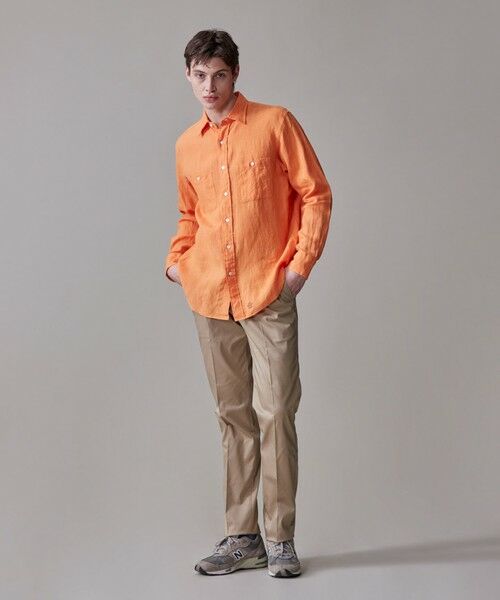 J.PRESS / ジェイプレス シャツ・ブラウス | 【洗える】リネントロピカル シャツ / レギュラー | 詳細16