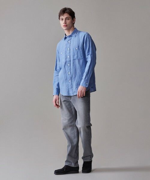 J.PRESS / ジェイプレス シャツ・ブラウス | 【洗える】リネントロピカル シャツ / レギュラー | 詳細20