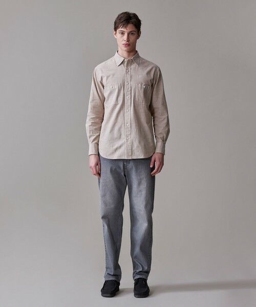 J.PRESS / ジェイプレス シャツ・ブラウス | 【洗える】コットンダンガリー シャツ / レギュラー | 詳細1