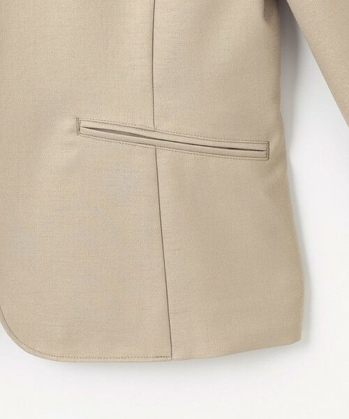 J.PRESS / ジェイプレス ノーカラージャケット | 【セットアップ対応・洗える・UVケア・吸水速乾】OXIJEWELストレッチ ノーカラー ジャケット | 詳細22