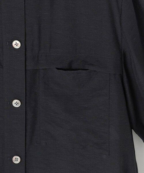 J.PRESS / ジェイプレス ブルゾン | 【洗える】Sheer Vis リネン ノーカラー ブルゾン | 詳細10