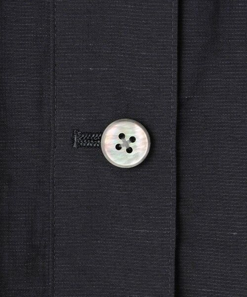J.PRESS / ジェイプレス ブルゾン | 【洗える】Sheer Vis リネン ノーカラー ブルゾン | 詳細12