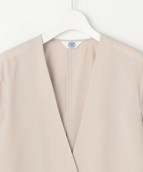 J.PRESS / ジェイプレス ノーカラージャケット | 【洗える】ストレッチ ノーカラー ジャケット | 詳細15