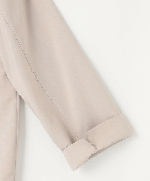 J.PRESS / ジェイプレス ノーカラージャケット | 【洗える】ストレッチ ノーカラー ジャケット | 詳細17
