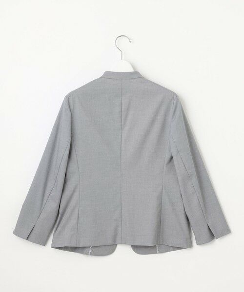 J.PRESS / ジェイプレス ノーカラージャケット | 【セットアップ対応・洗える・撥水】コットンFITTY ノーカラー ジャケット | 詳細11