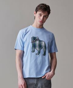 J.PRESS / ジェイプレス カットソー | 新色登場！【毎シーズン大好評】【UNISEX】ファブリックワッペン バックブルTシャツ