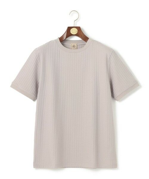 J.PRESS/ジェイプレス 【UVカット / 吸水速乾 / ビジネス対応】【J.PRESS PREMIUM JERSEY】リンクスチドリTシャツ ライトグレー系 XL J.PRESS/ジェイプレス 【UVカット / 吸水速乾 / ビジネス対応】【J.PRESS PREMIUM JERSEY】リンクスチドリTシャツ ライトグレー系 XL