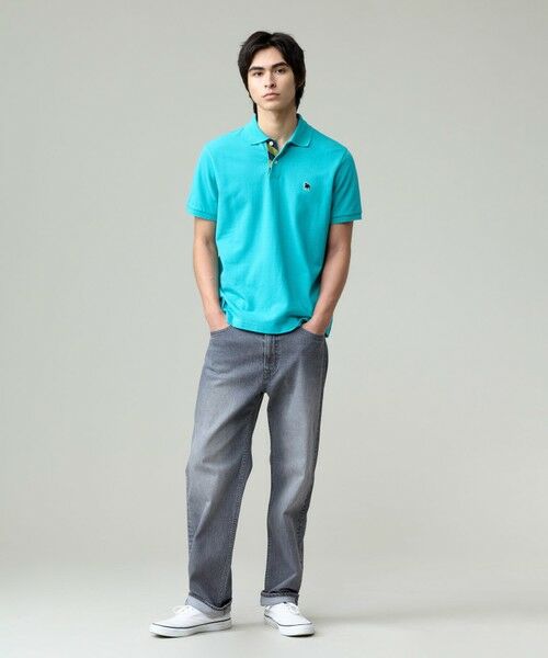 J.PRESS / ジェイプレス ポロシャツ | 気品と愛嬌のバランスが抜群!【J.PRESS人気NO1ポロシャツ】 バックブルカノコレジメン ポロシャツ | 詳細24