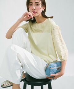 J.PRESS / ジェイプレス カットソー | 【洗える】スムースジャージー 刺繍 カットソー