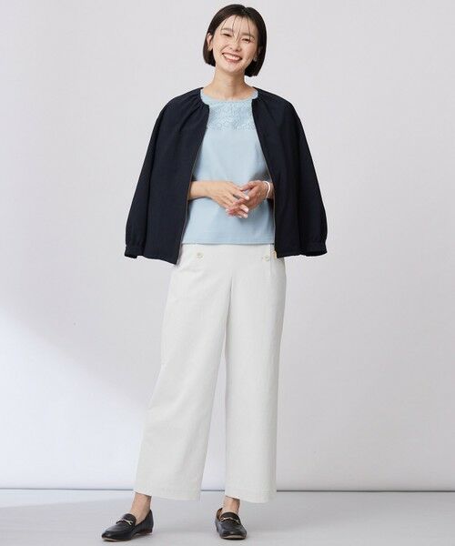 J.PRESS / ジェイプレス カットソー | 【洗える】スムースジャージー 刺繍 カットソー | 詳細11