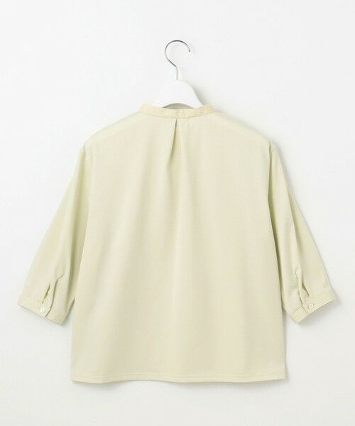 J.PRESS / ジェイプレス カットソー | 【洗える】エンブロシャツジャージー ブラウスライク カットソー | 詳細10