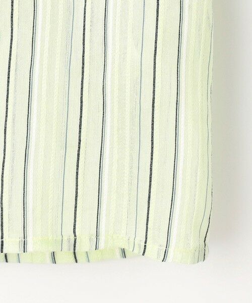 J.PRESS / ジェイプレス カットソー | 【洗える】ランダムストライプ シアー シャツカラー カットソー | 詳細12
