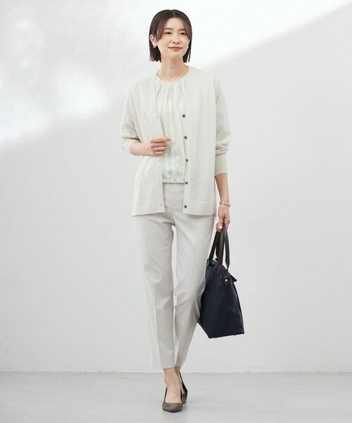 J.PRESS / ジェイプレス カットソー | 【洗える】ランダムストライプ シアー プルオーバー カットソー | 詳細12