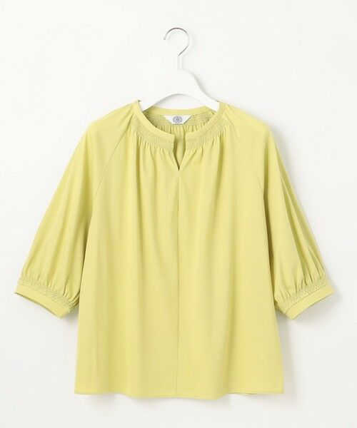 J.PRESS / ジェイプレス カットソー | 【洗える】トリコットバイオ シャーリング カットソー | 詳細9