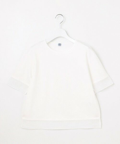 J.PRESS / ジェイプレス カットソー | 【洗える】スムースジャージー レース カットソー | 詳細5