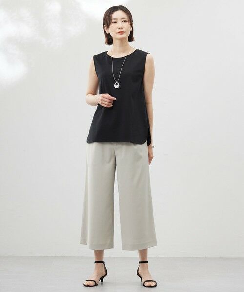 J.PRESS / ジェイプレス カットソー | 【洗える】スムースジャージー ノースリーブ カットソー | 詳細28
