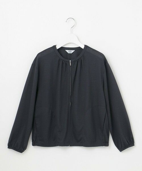 J.PRESS / ジェイプレス カットソー | 【接触冷感・洗える】シアー ブルゾン | 詳細15