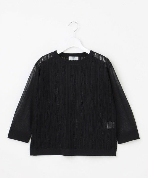 J.PRESS / ジェイプレス ニット・セーター | 【WEB限定カラーあり・洗える】Vis/Peスパーク シアー ニット | 詳細4