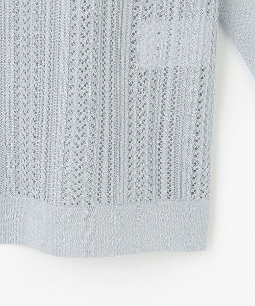 J.PRESS / ジェイプレス ニット・セーター | 【WEB限定カラーあり・洗える】Vis/Peスパーク シアー ニット | 詳細13