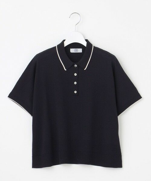 セール】 【洗える】DRY COTTON ニットポロ （ポロシャツ）｜J