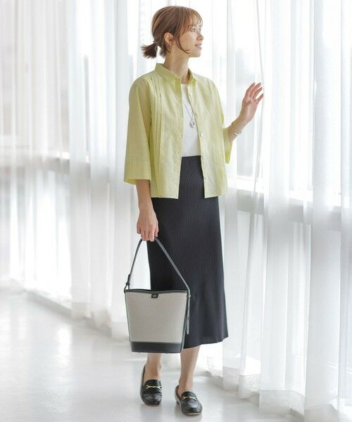 J.PRESS / ジェイプレス タンクトップ | 【WEB限定カラーあり・洗える】FINE SLEEVELESS ニット タンクトップ | 詳細5