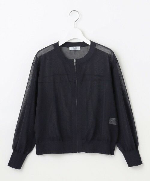 J.PRESS / ジェイプレス ブルゾン | 【洗える】SHEER LIGHT ニット ブルゾン | 詳細3