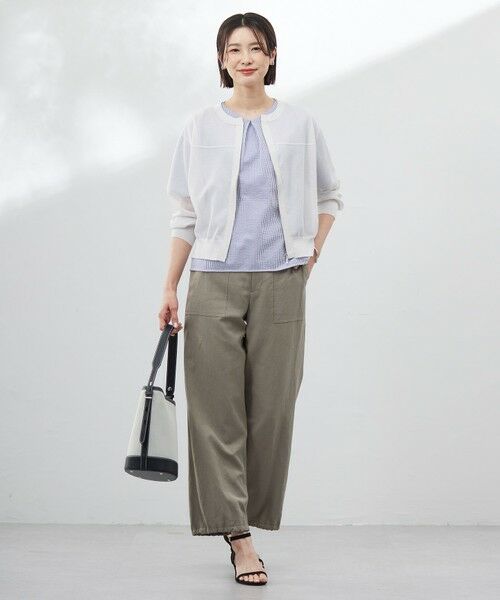 J.PRESS / ジェイプレス ブルゾン | 【洗える】SHEER LIGHT ニット ブルゾン | 詳細5